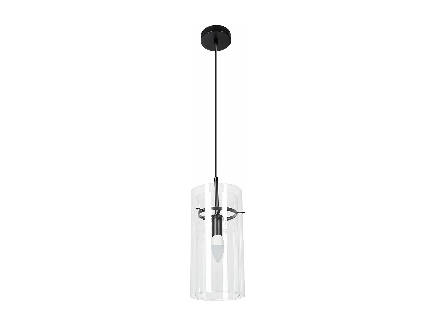 Candeeiro Suspenso Toolight App1211-1Cp Black