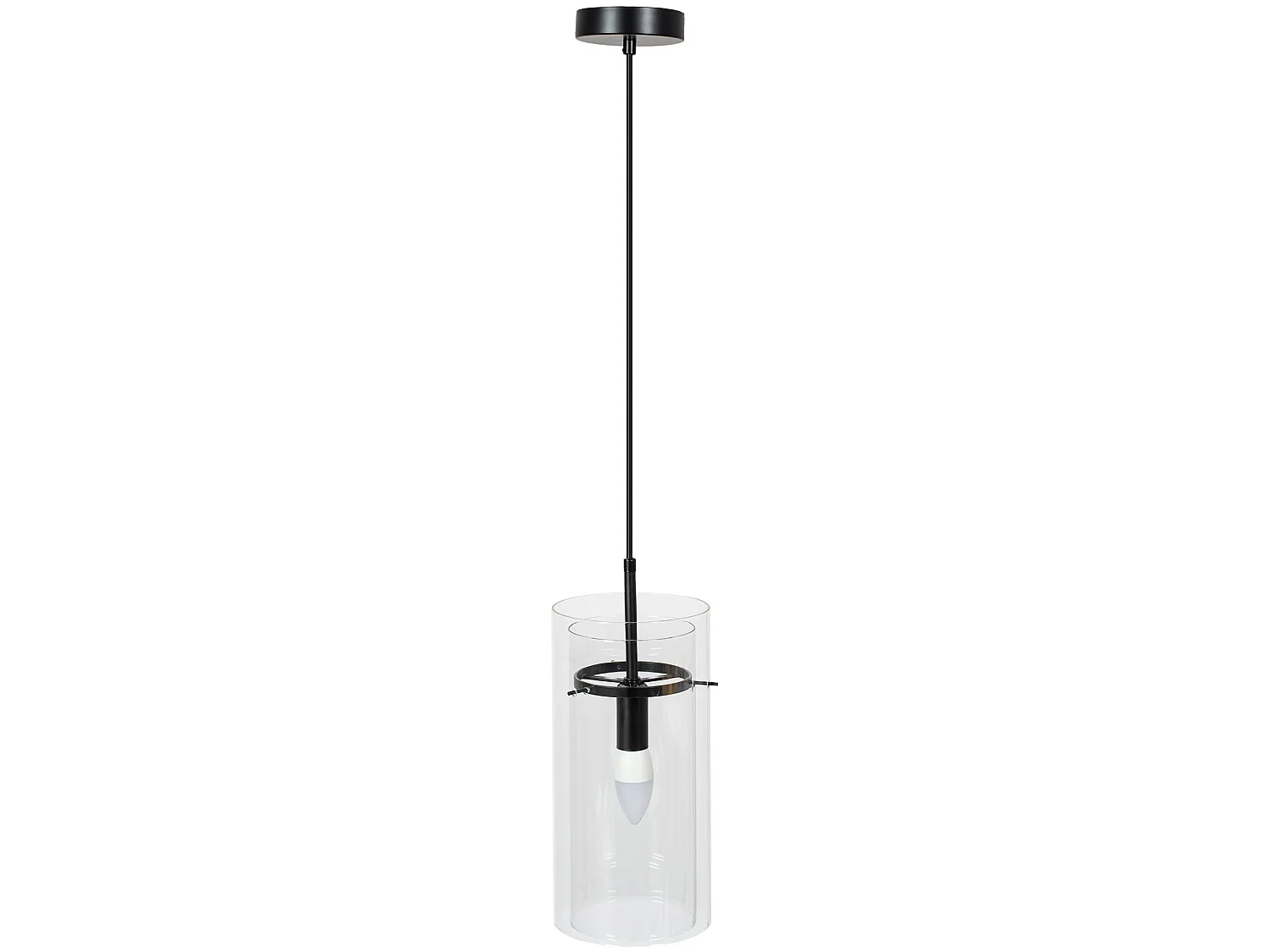Candeeiro Suspenso Toolight App1211-1Cp Black