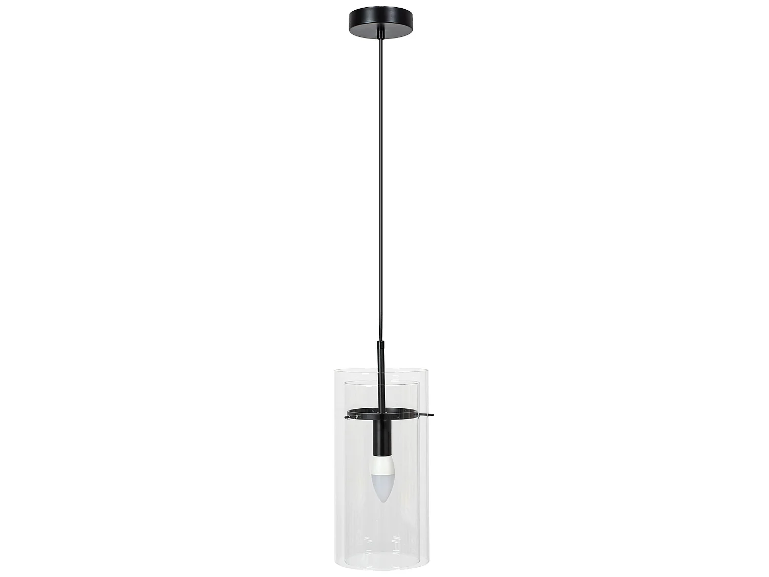 Candeeiro Suspenso Toolight App1211-1Cp Black