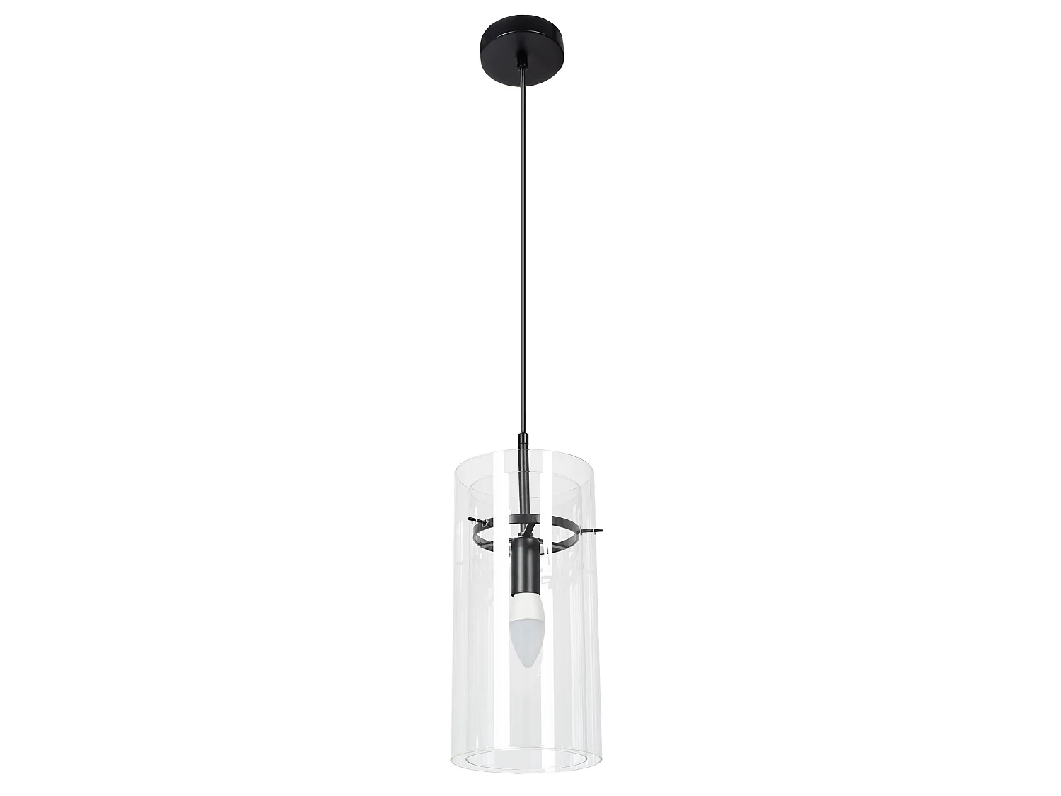 Candeeiro Suspenso Toolight App1211-1Cp Black
