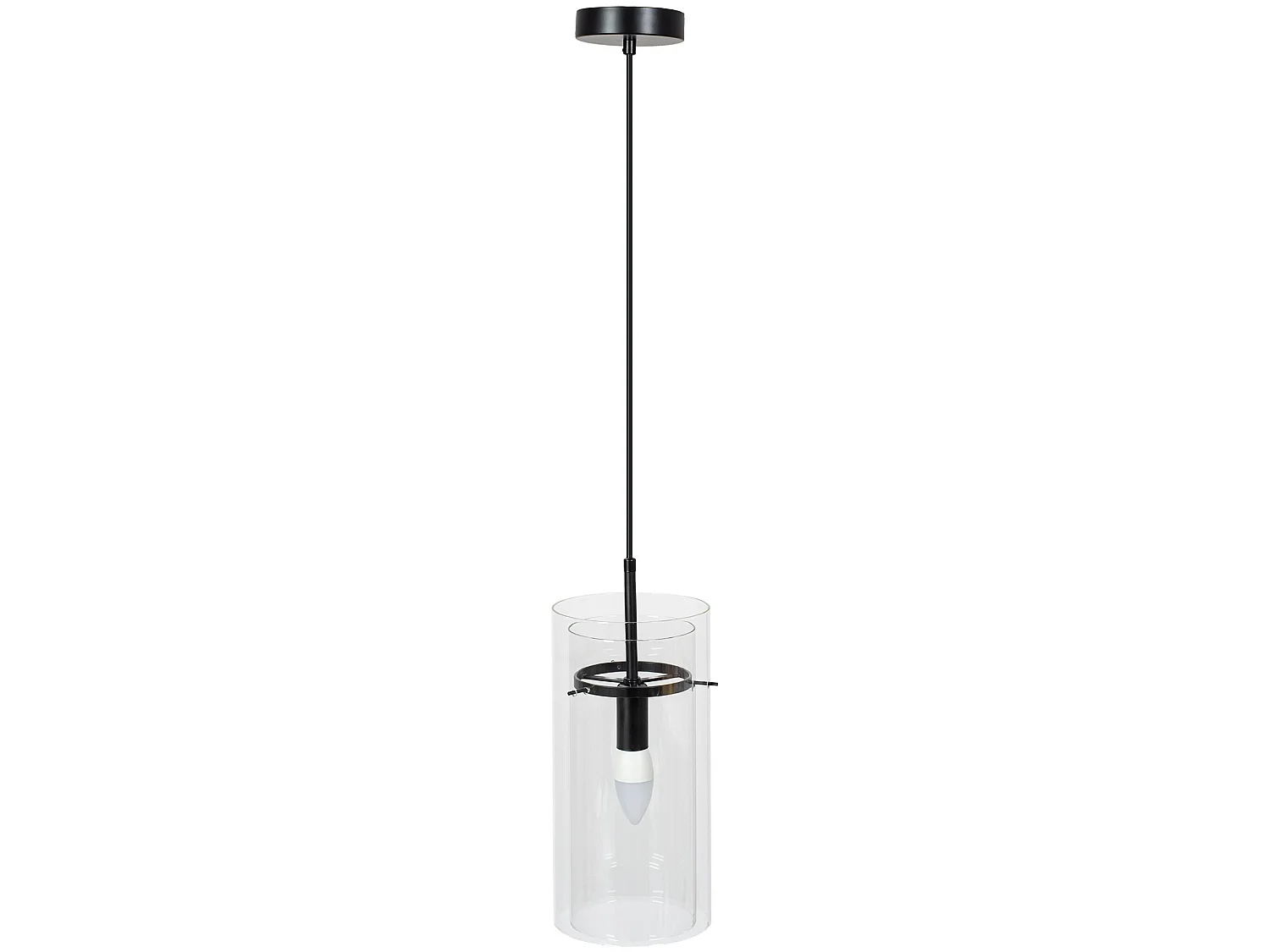 Candeeiro Suspenso Toolight App1211-1Cp Black
