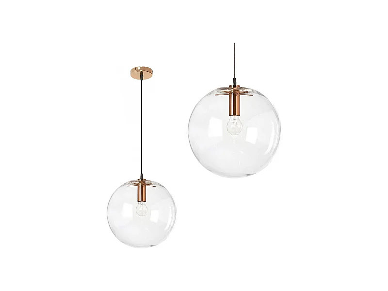 Hängelampe Toolight App040-1Cp Lassi 25Cm Rose Gold