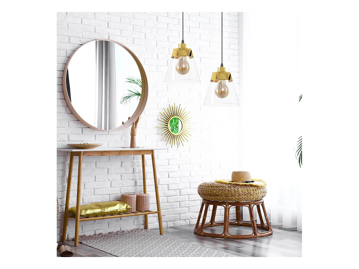 Hängelampe Toolight App895-1Cp Gold