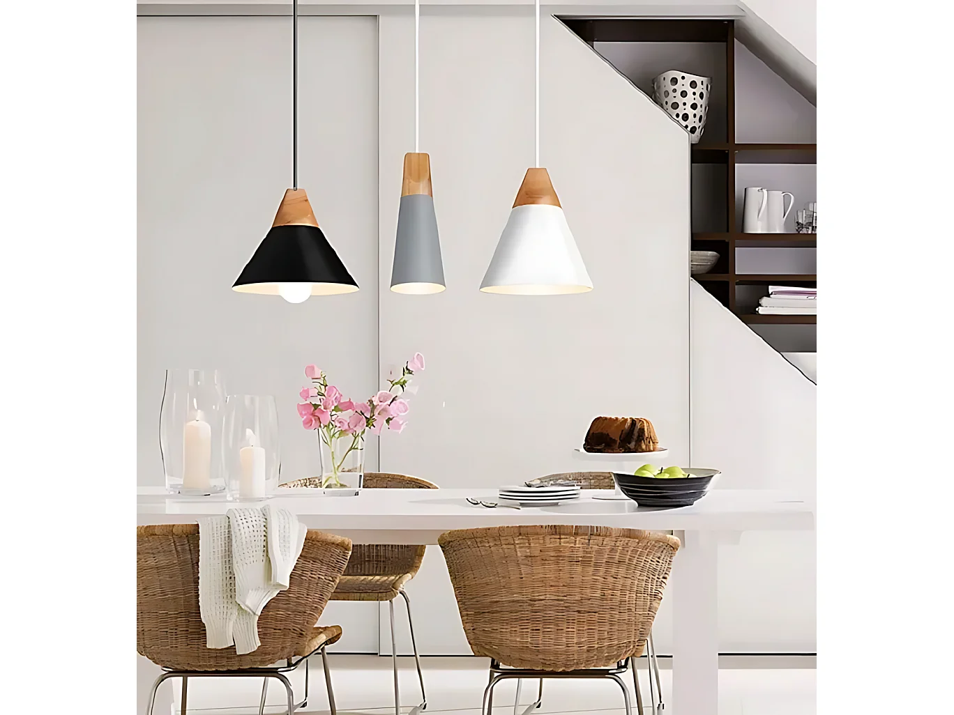 Lampe Suspendue Toolight App058-1Cp Scandi B White