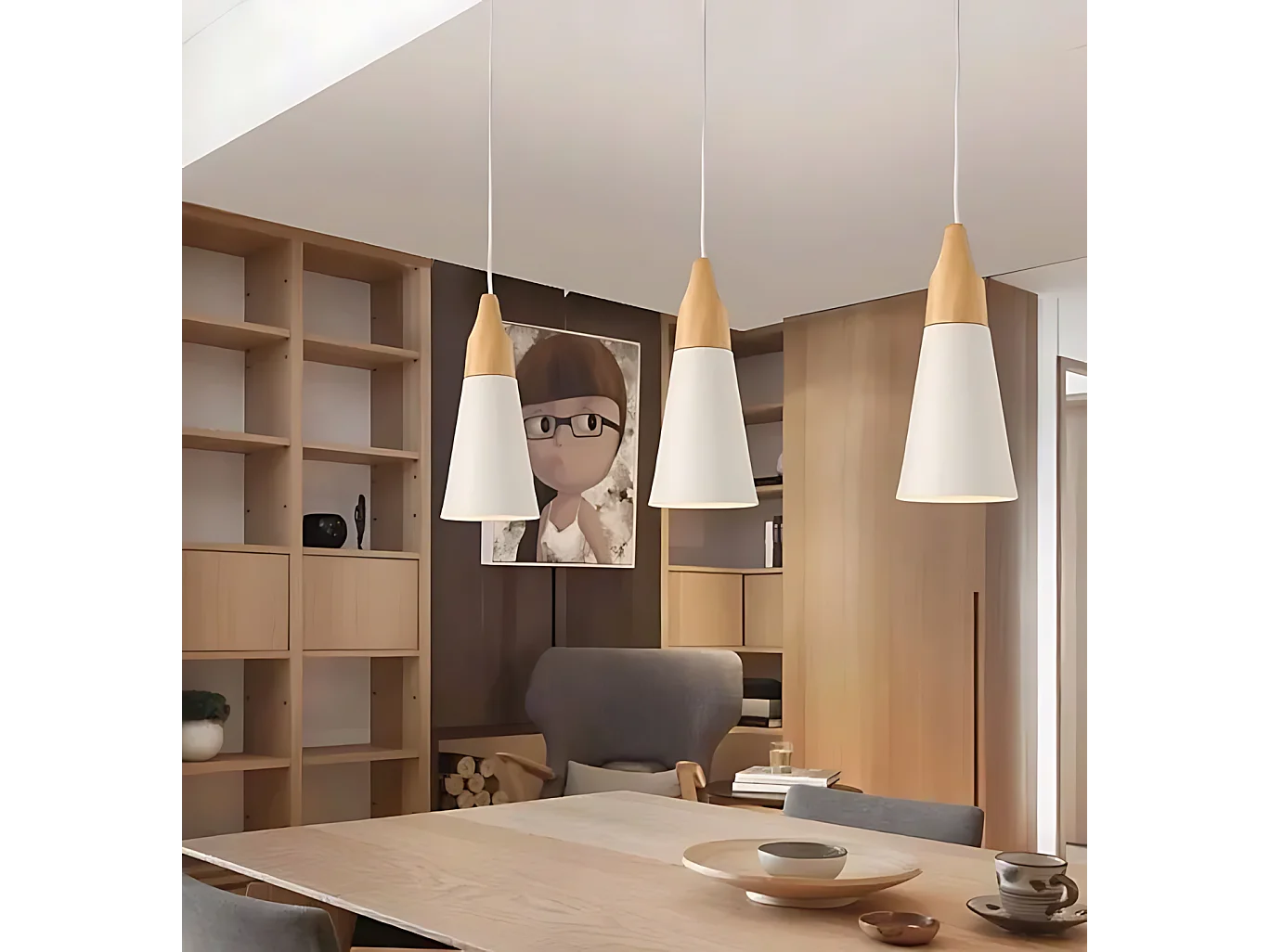 Lampe Suspendue Toolight App058-1Cp Scandi B White