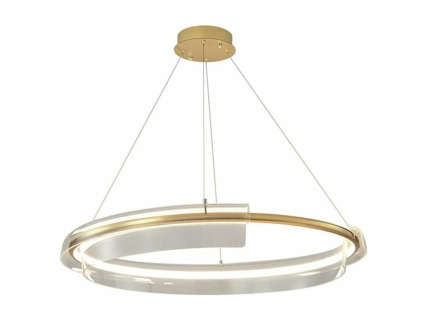 Lampe Suspendue Toolight Led App1672-Cp Brush Gold