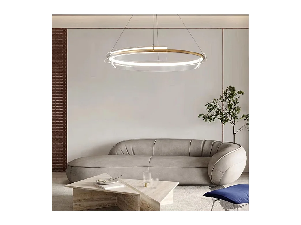 Hanglamp Toolight Led App1672-Cp Brush Gold