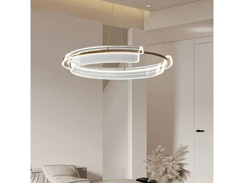 Candeeiro Suspenso Toolight Led App1672-Cp Brush Gold