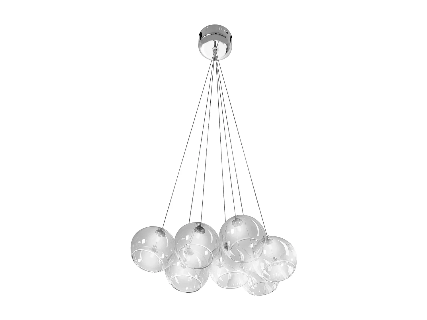 Hanglamp Toolight App560-7Cp Transparent