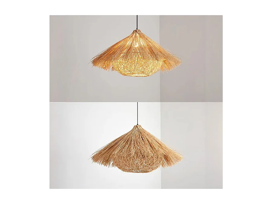 Lampe Suspendue Toolight App1636-1Cp Boho Beige