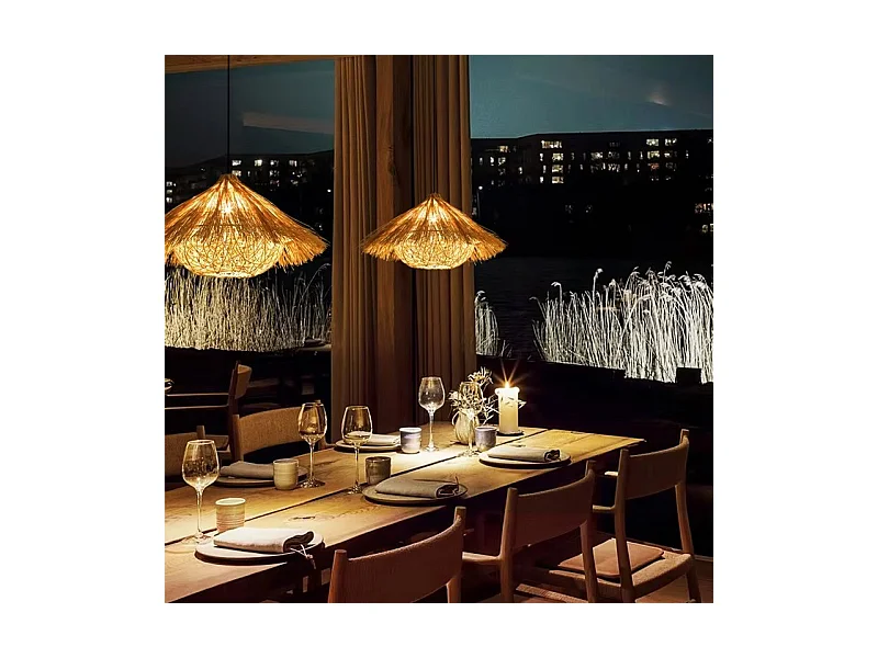 Lampe Suspendue Toolight App1636-1Cp Boho Beige