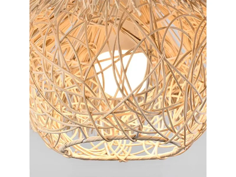 Lampe Suspendue Toolight App1636-1Cp Boho Beige