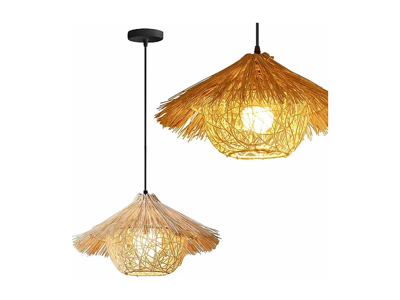 Lampe Suspendue Toolight App1636-1Cp Boho Beige