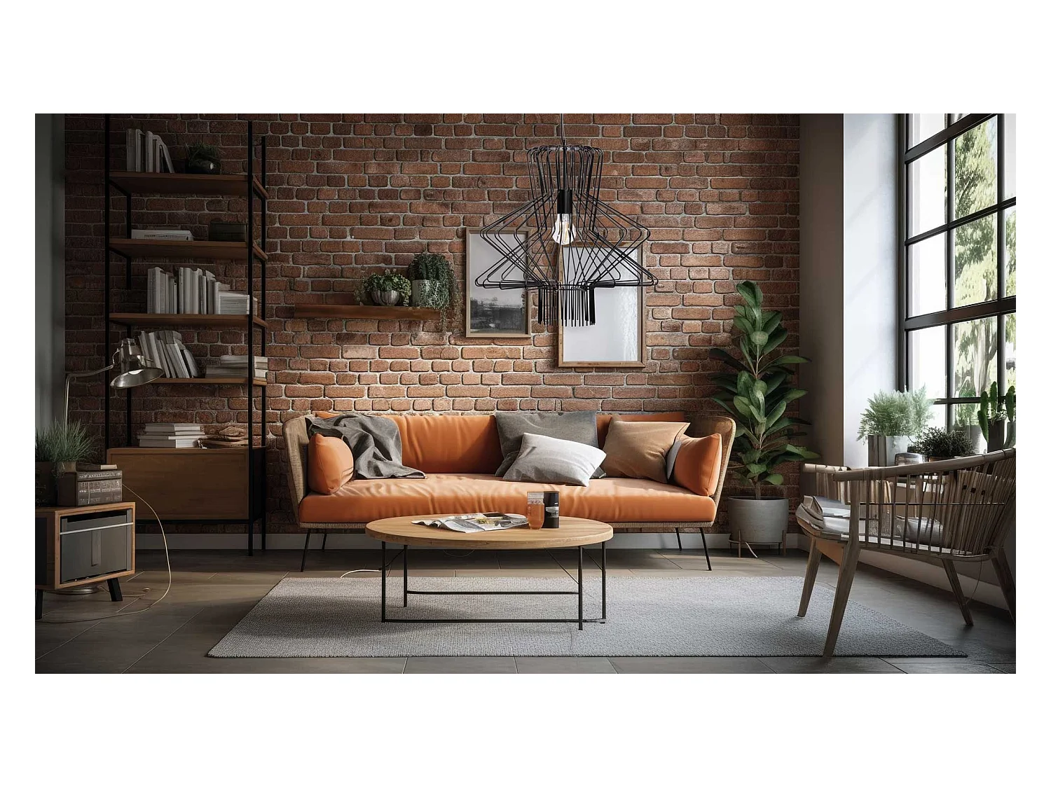 Lampe Suspendue Toolight App1458-1Cp Black