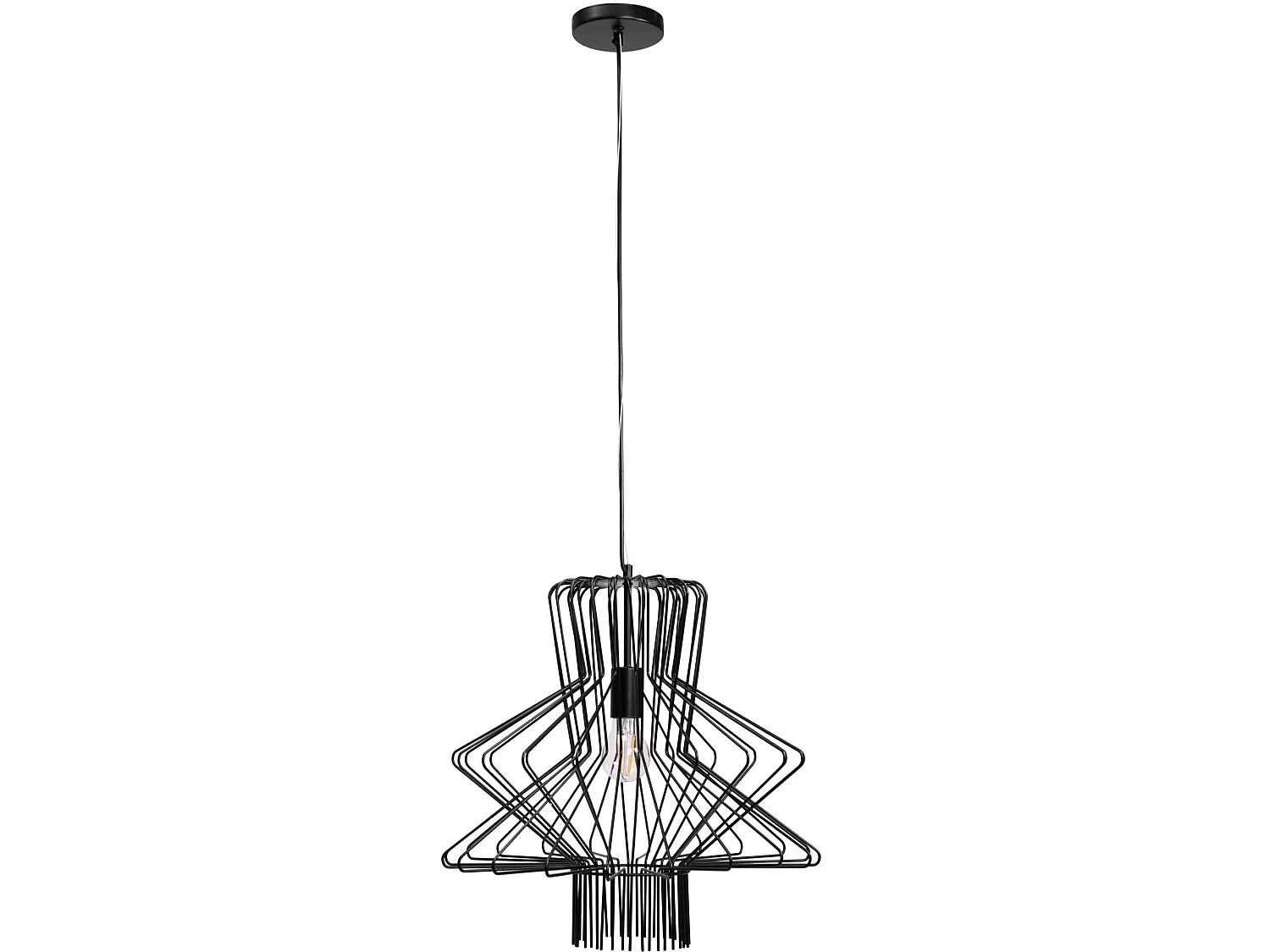 Toolight pendant ceiling lamp APP1458-1CP Black