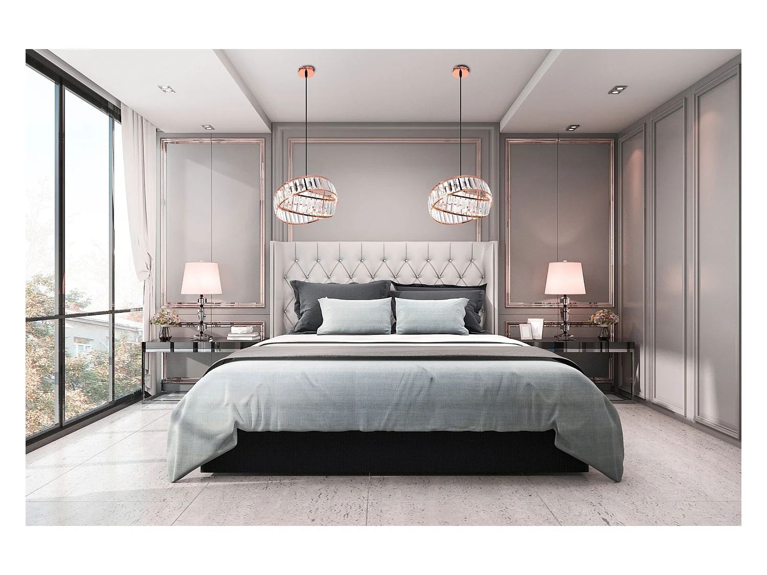 Hanglamp Toolight App1105-1Cp Rose Gold