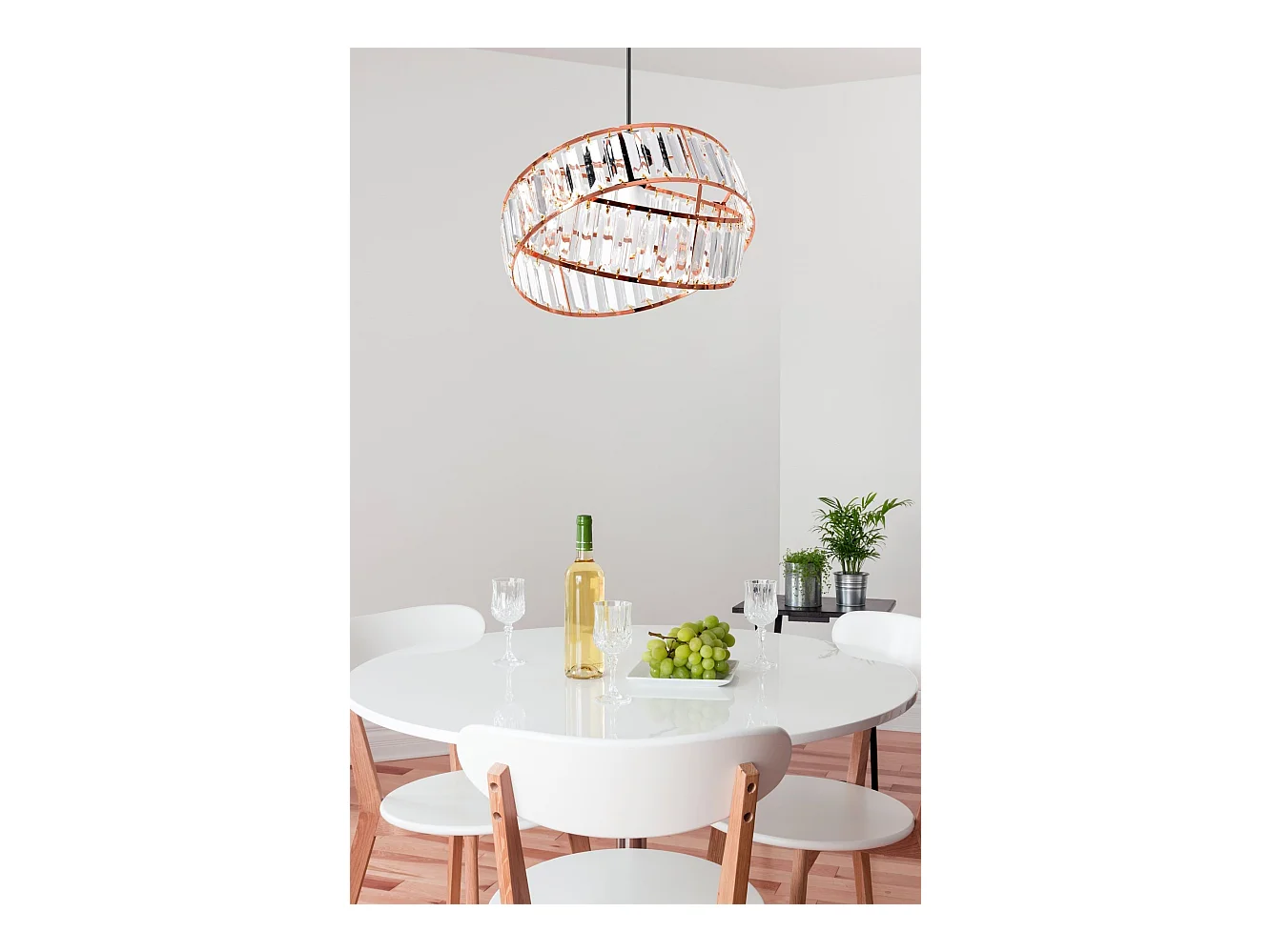 Hanglamp Toolight App1105-1Cp Rose Gold