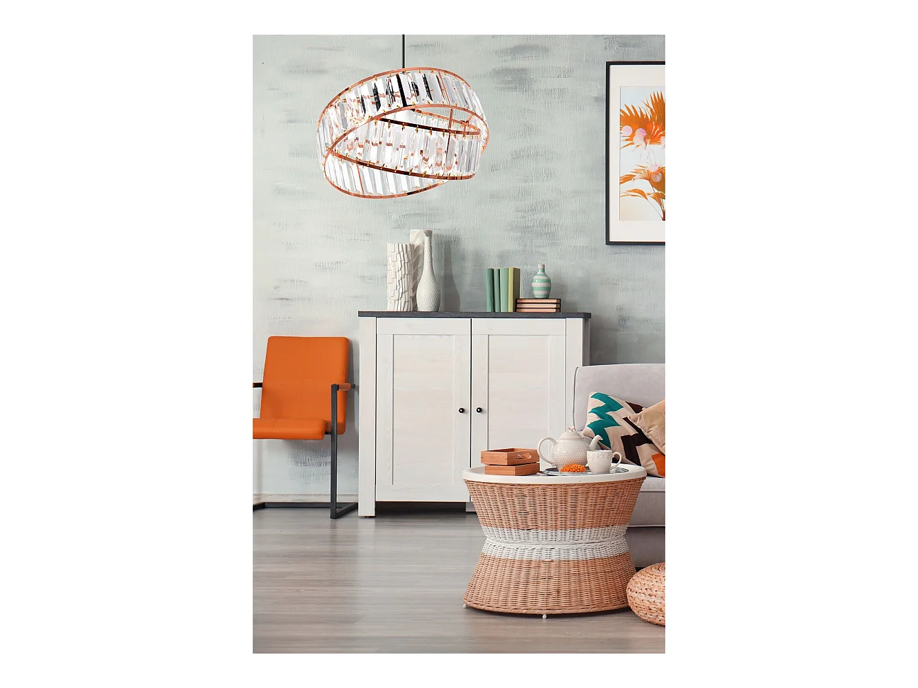 Hanglamp Toolight App1105-1Cp Rose Gold