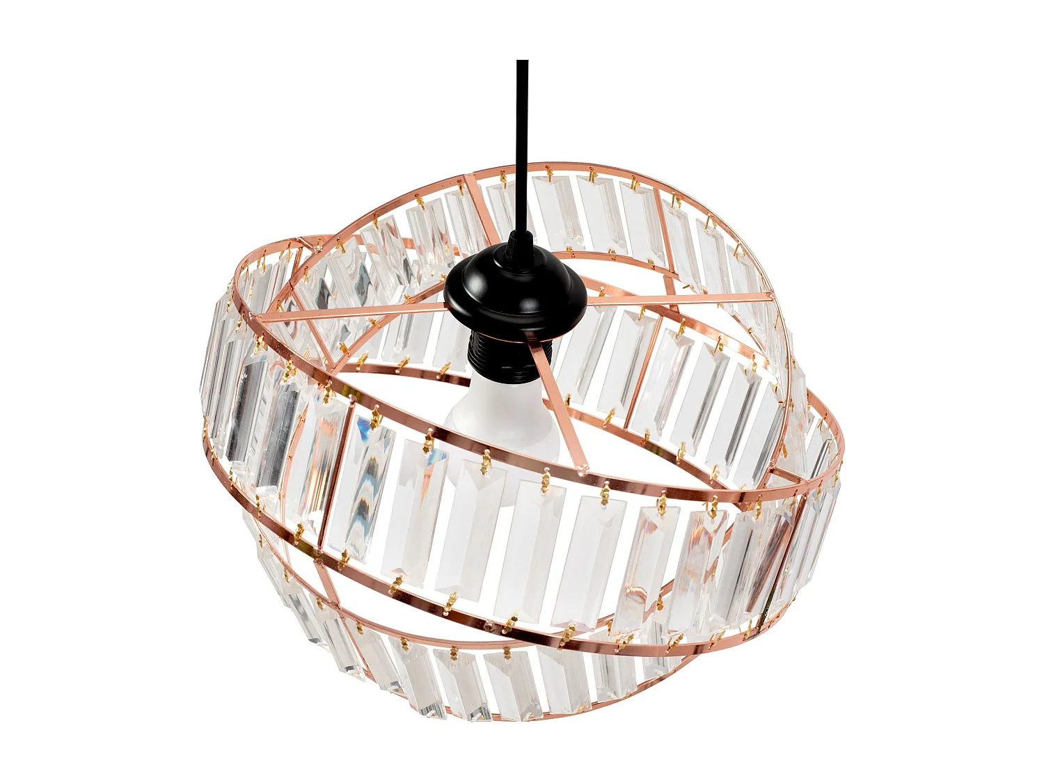 Candeeiro Suspenso Toolight App1105-1Cp Rose Gold