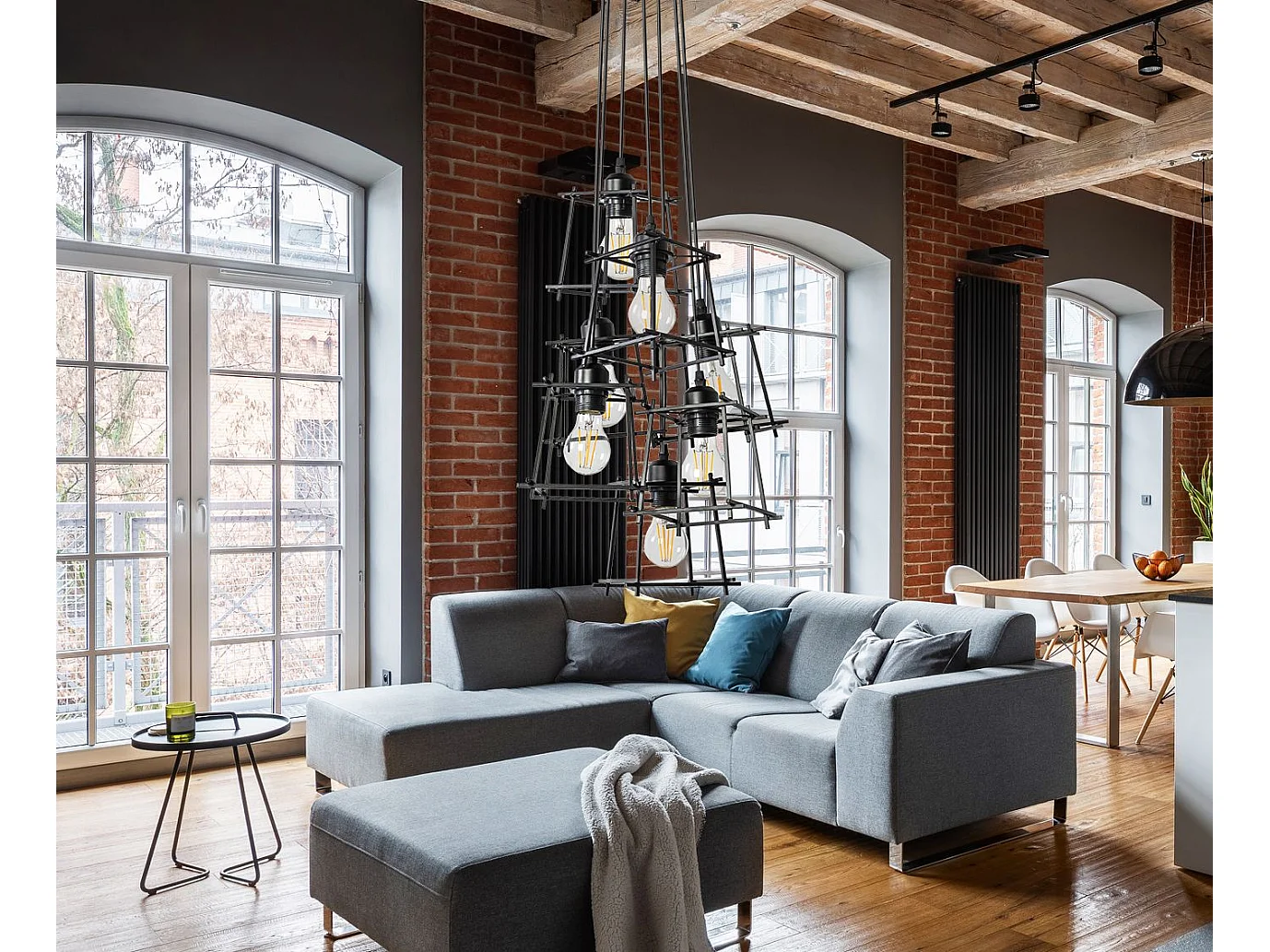 Lampe Suspendue Toolight App221-7Cp Black