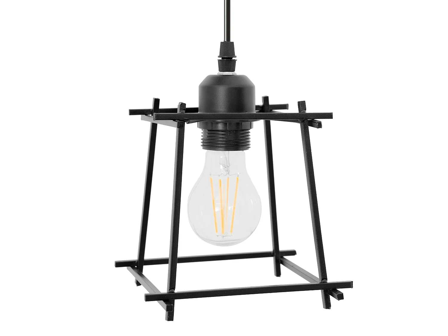 Ceiling Lamp Chandelier Toolight App221-7Cp Black