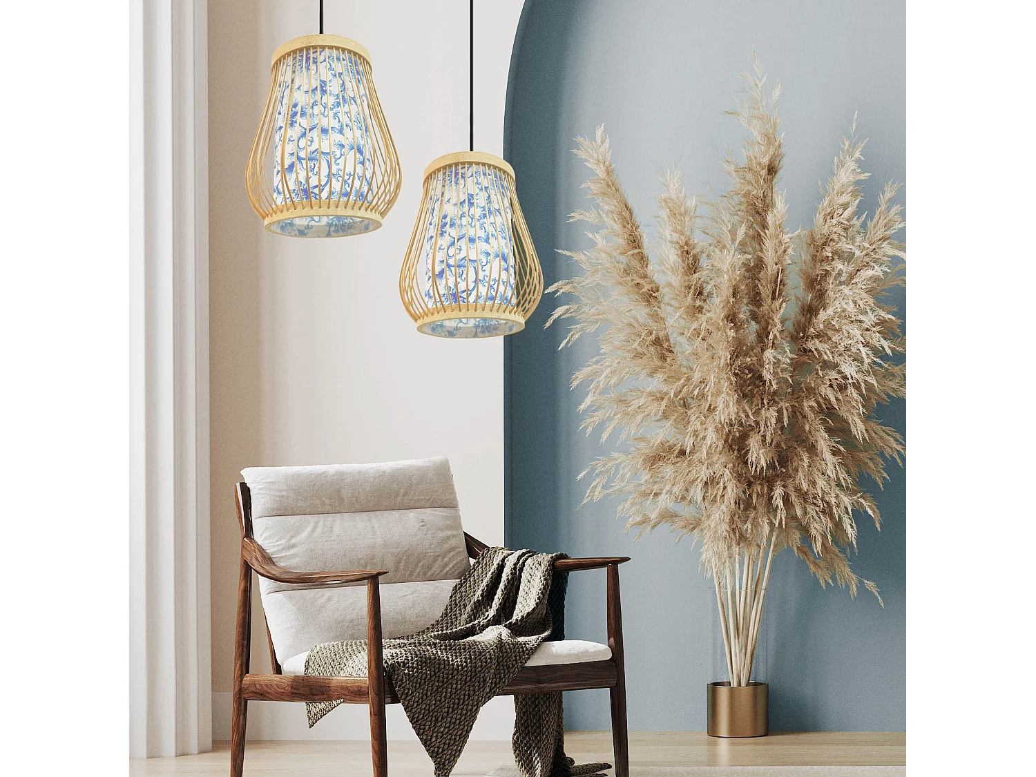 Lampe Suspendue Toolight App1635-1Cp Brown