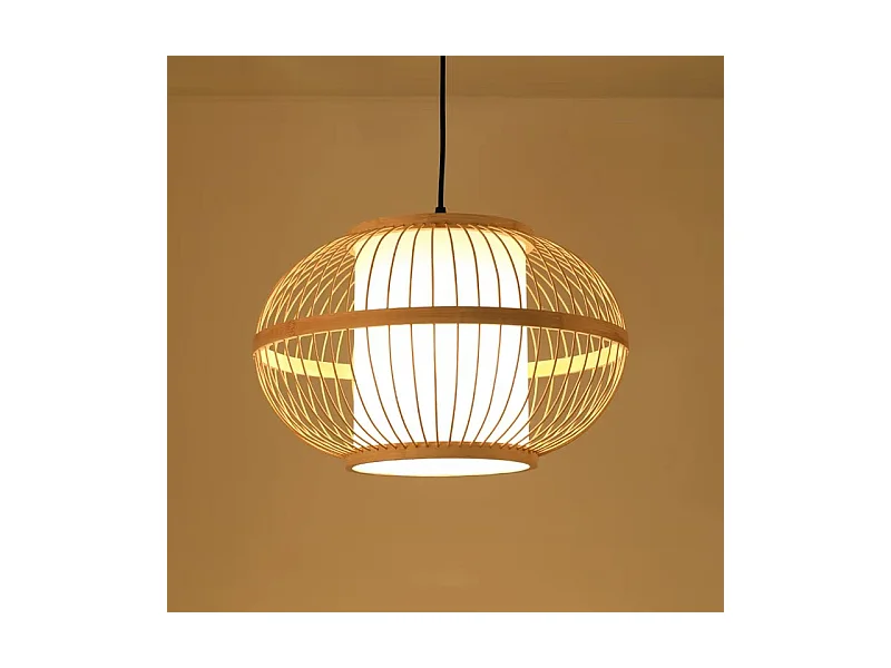 Lampe Suspendue Toolight App1631-1Cp Boho 30Cn Beige