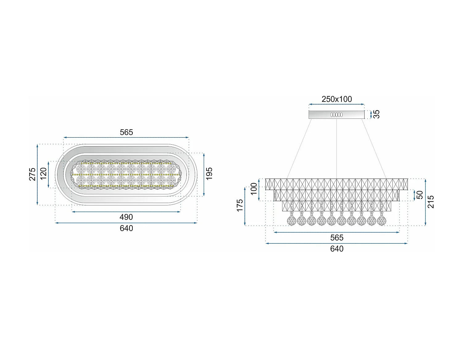 Lampada Toolight App417-Cp Transparent