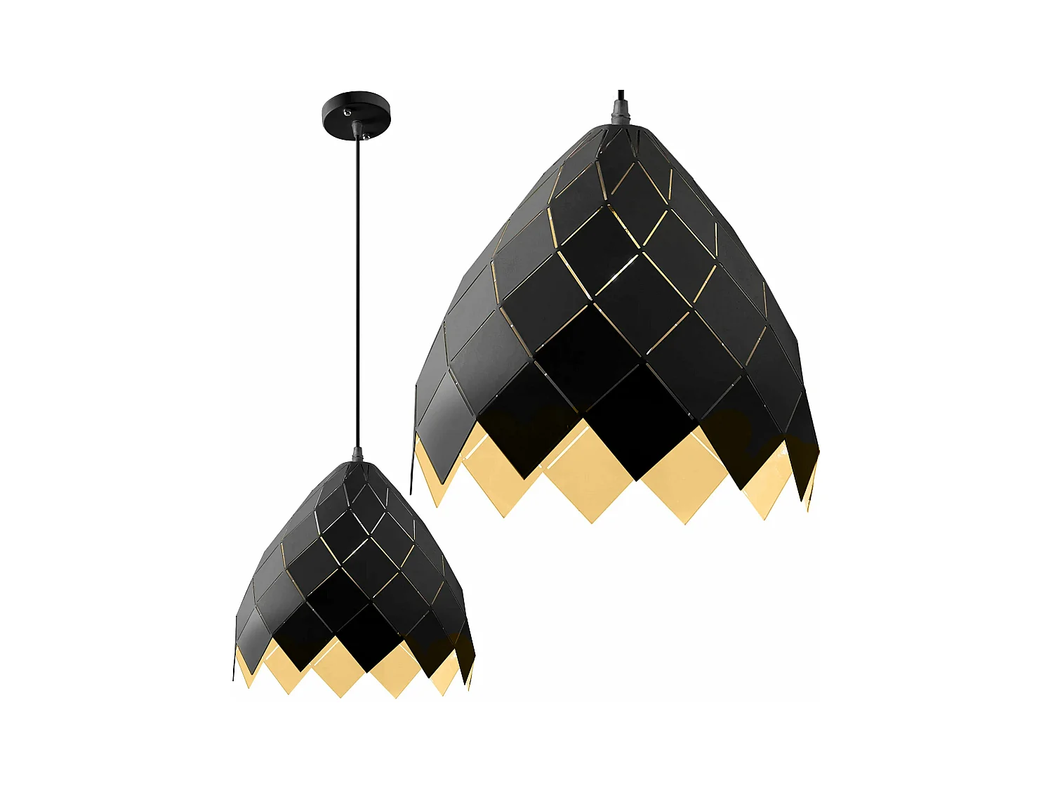 Lampe Suspendue Toolight App338-1Cp Black