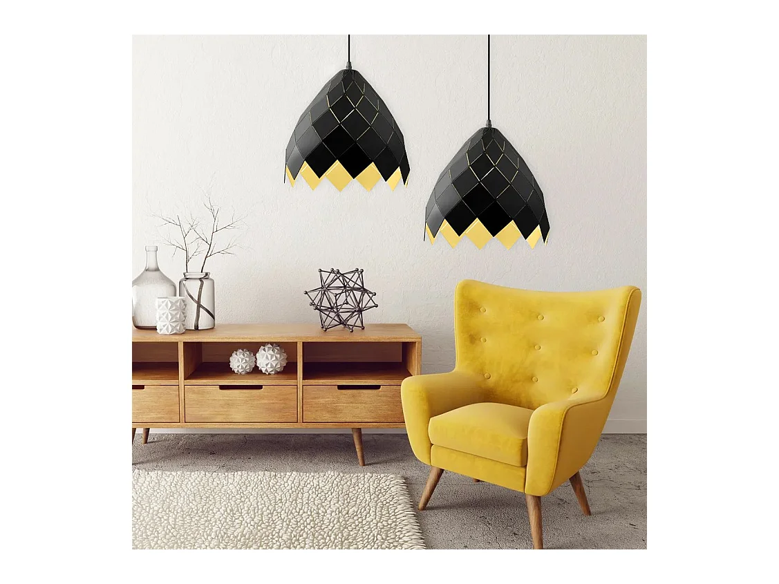 Lampe Suspendue Toolight App338-1Cp Black