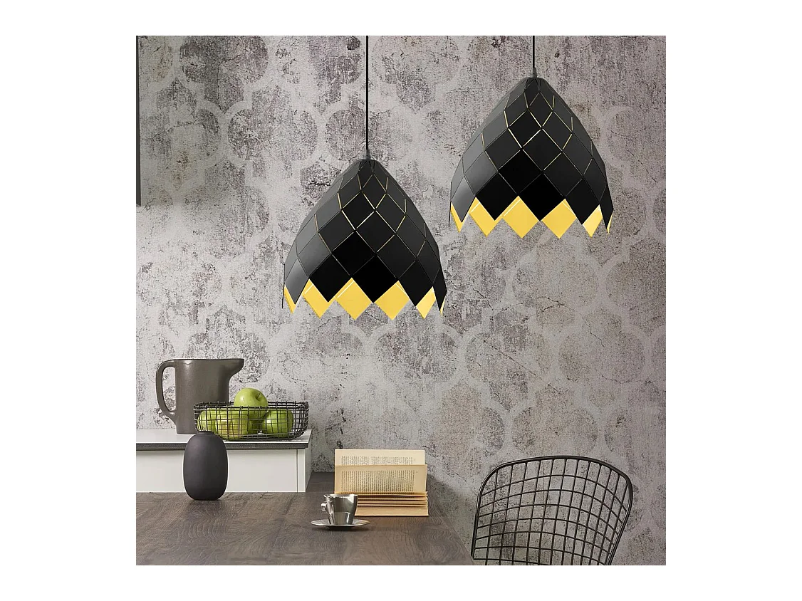 Lampe Suspendue Toolight App338-1Cp Black