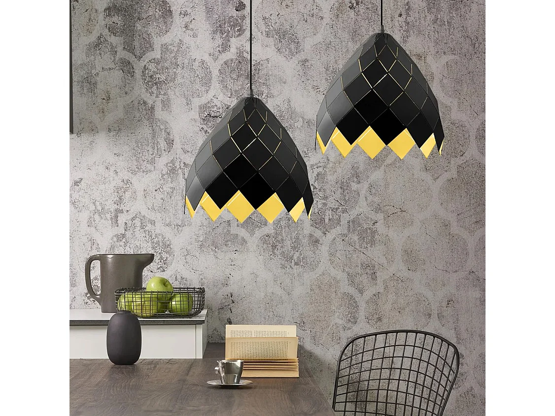 Lampe Suspendue Toolight App338-1Cp Black