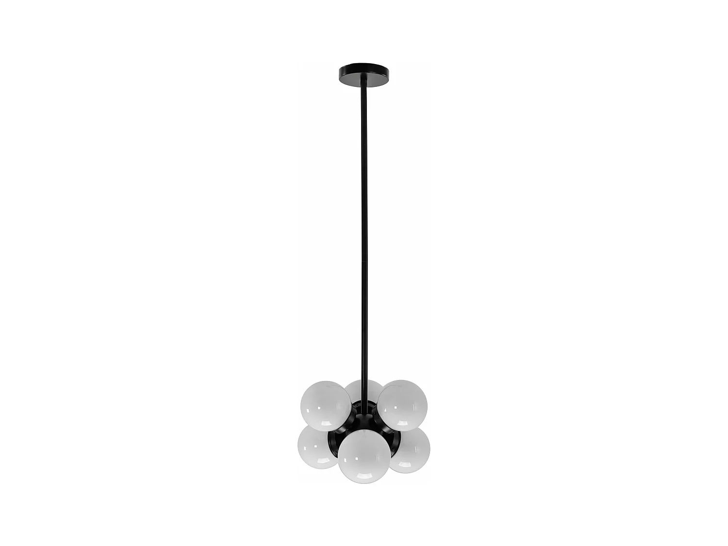 Candeeiro Suspenso Toolight App904-6Cp Loft Black