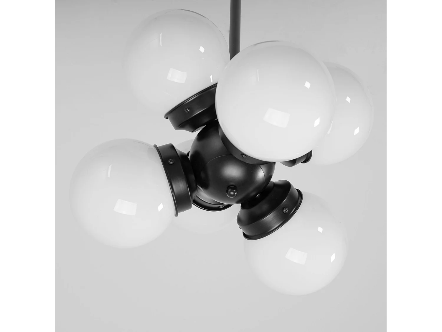 Lampe Suspendue Toolight App904-6Cp Loft Black