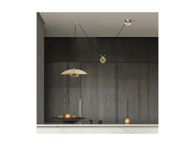 Lampe Suspendue Toolight App1451-1Cp 30Cm Gold