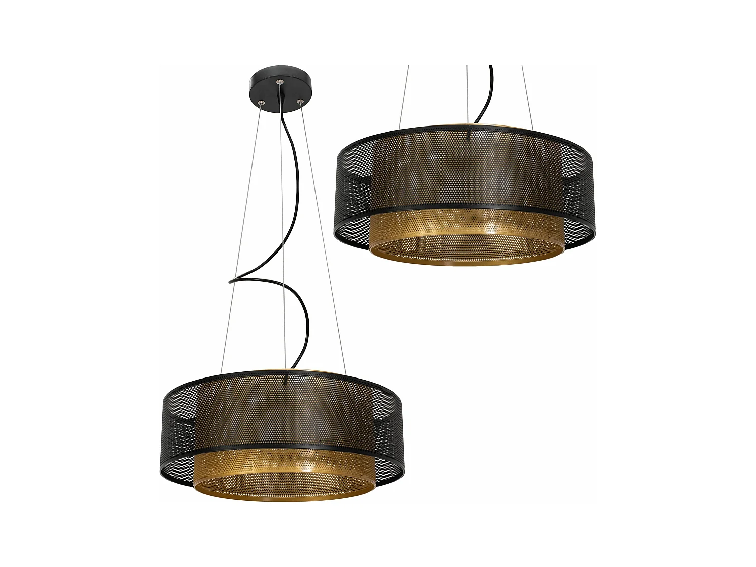 Lampe Suspendue Toolight App1000-Cp Black