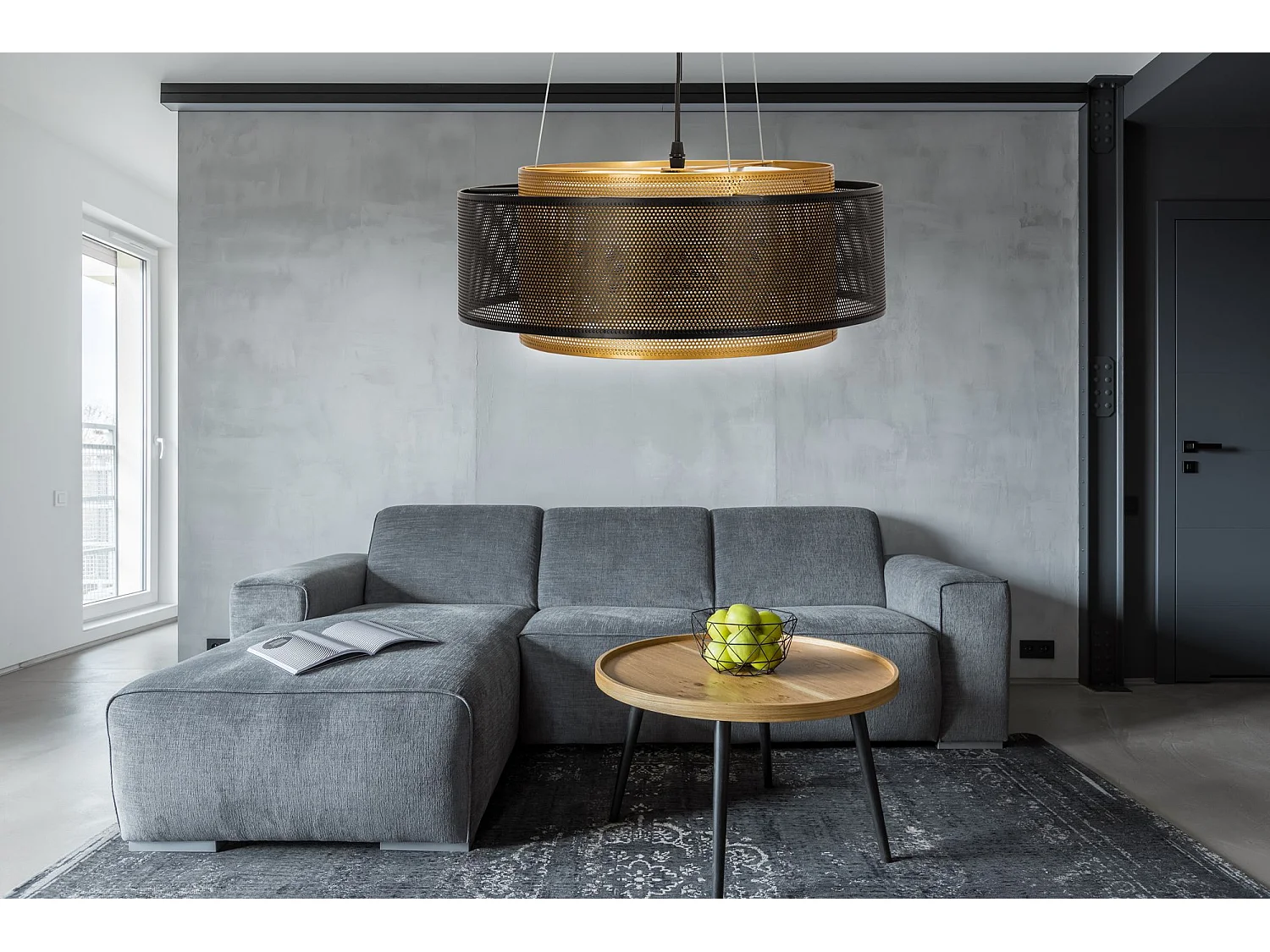 Lampe Suspendue Toolight App1000-Cp Black