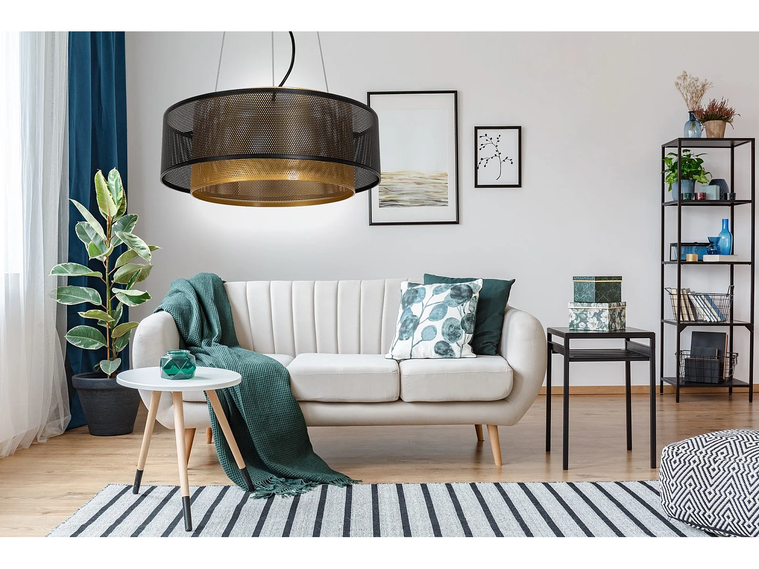 Lampe Suspendue Toolight App1000-Cp Black