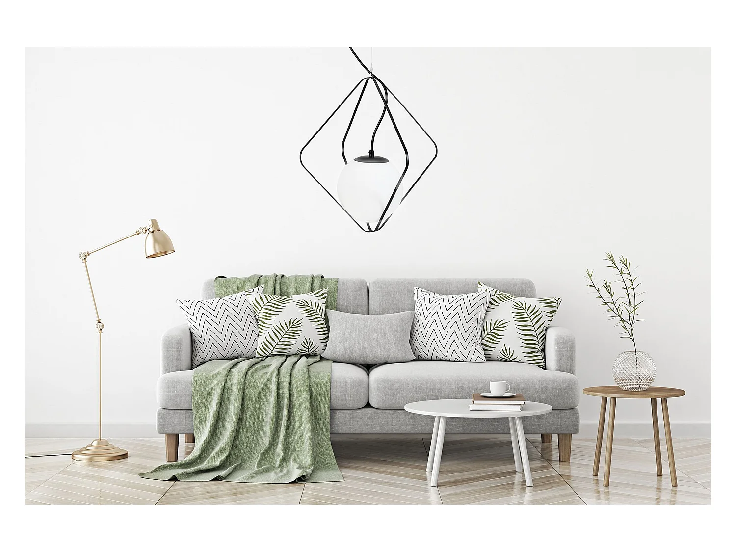 Lampe Suspendue Toolight App1018-1Cp Black