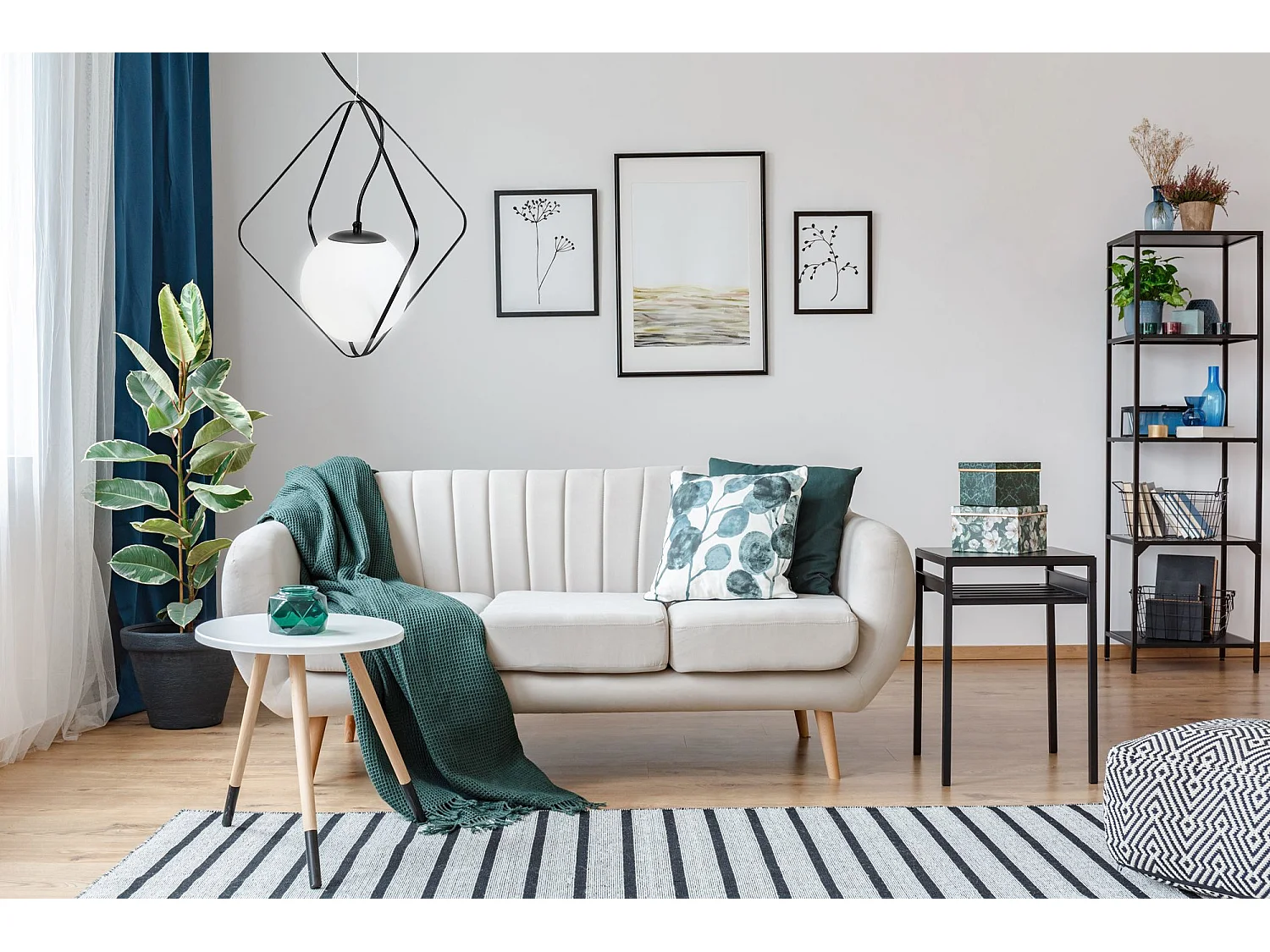 Lampe Suspendue Toolight App1018-1Cp Black