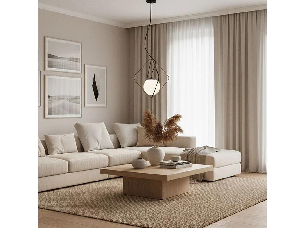 Lampe Suspendue Toolight App1018-1Cp Black