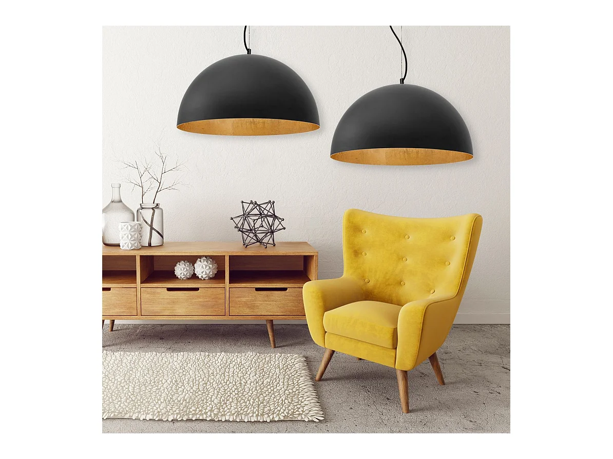 Lampe Suspendue Toolight App379-1Cp Black