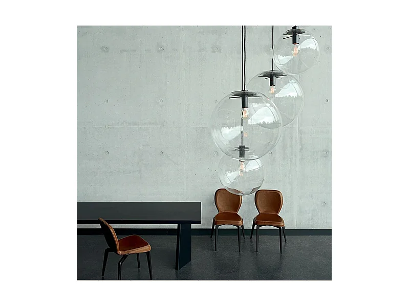 Lampe Suspendue Toolight App308-1Cp Lassi 30Cm Black