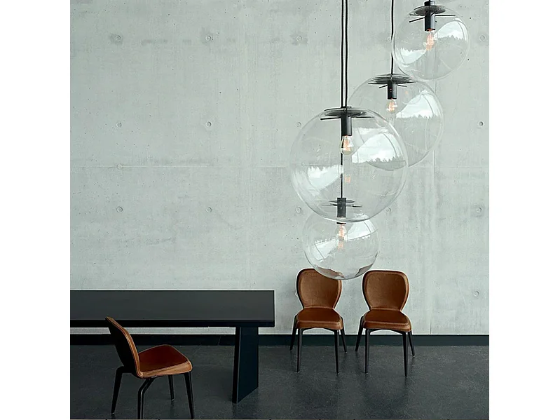 Candeeiro Suspenso Toolight App308-1Cp Lassi 30Cm Black