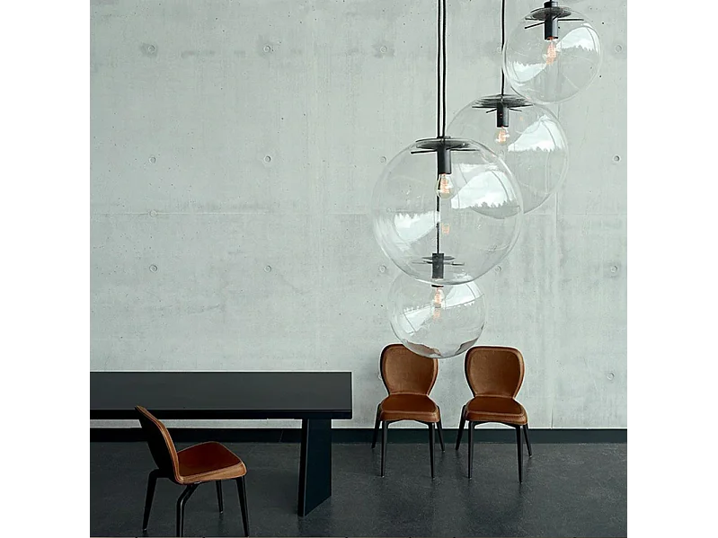 Lampe Suspendue Toolight App308-1Cp Lassi 30Cm Black