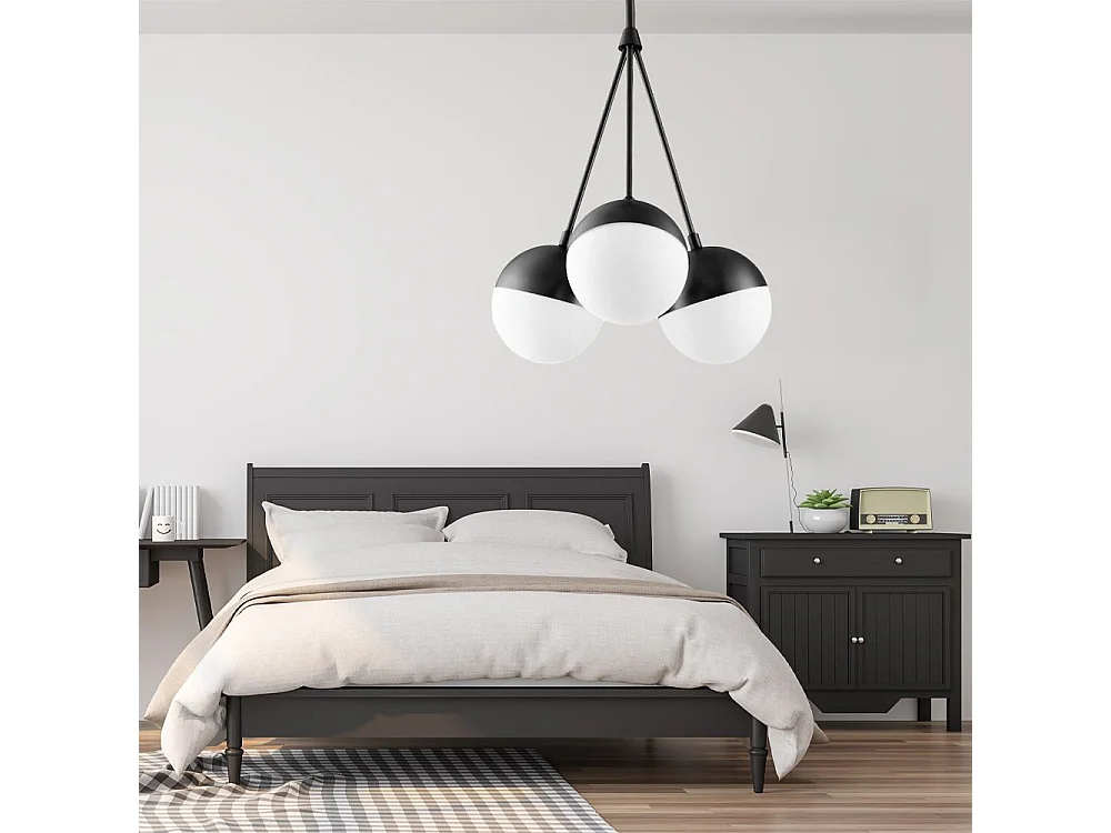 Lampe Suspendue Toolight App687-3Cp Black