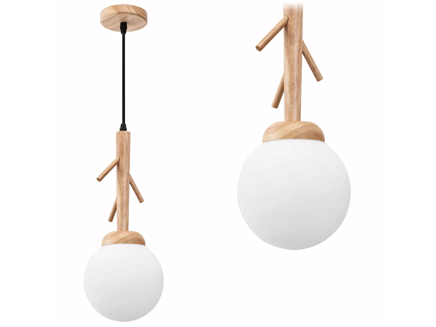 Toolight pendant ceiling lamp APP1422-1CP Brown