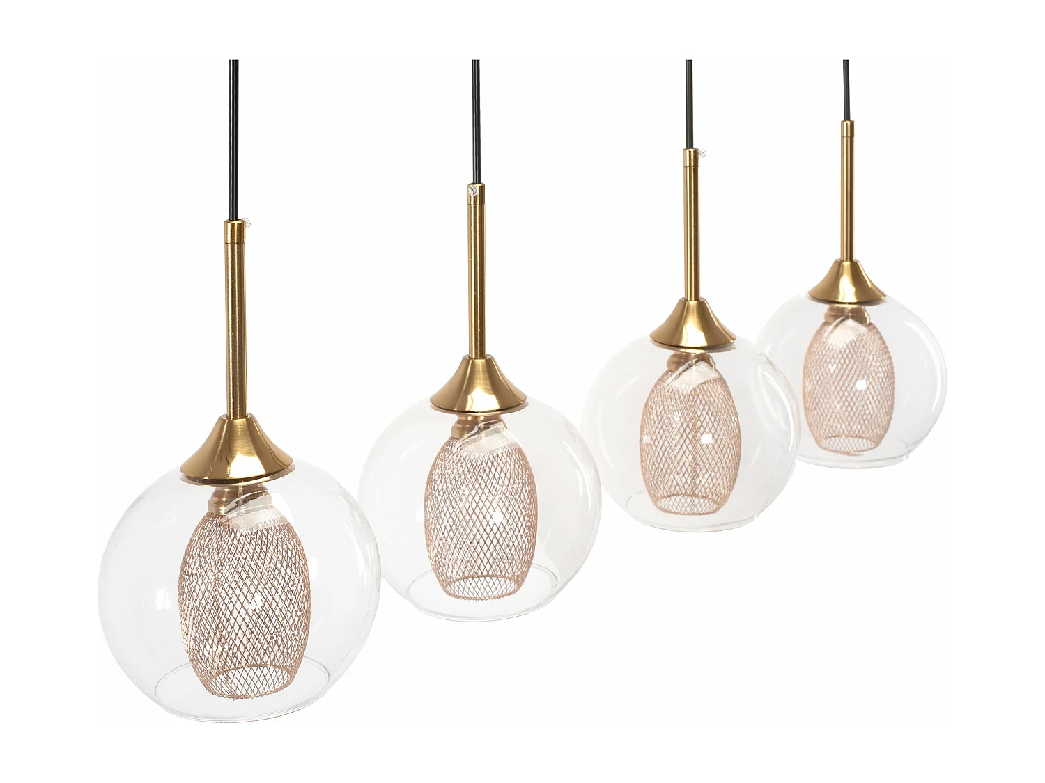 Lampe Suspendue Toolight App899-4Cp Black