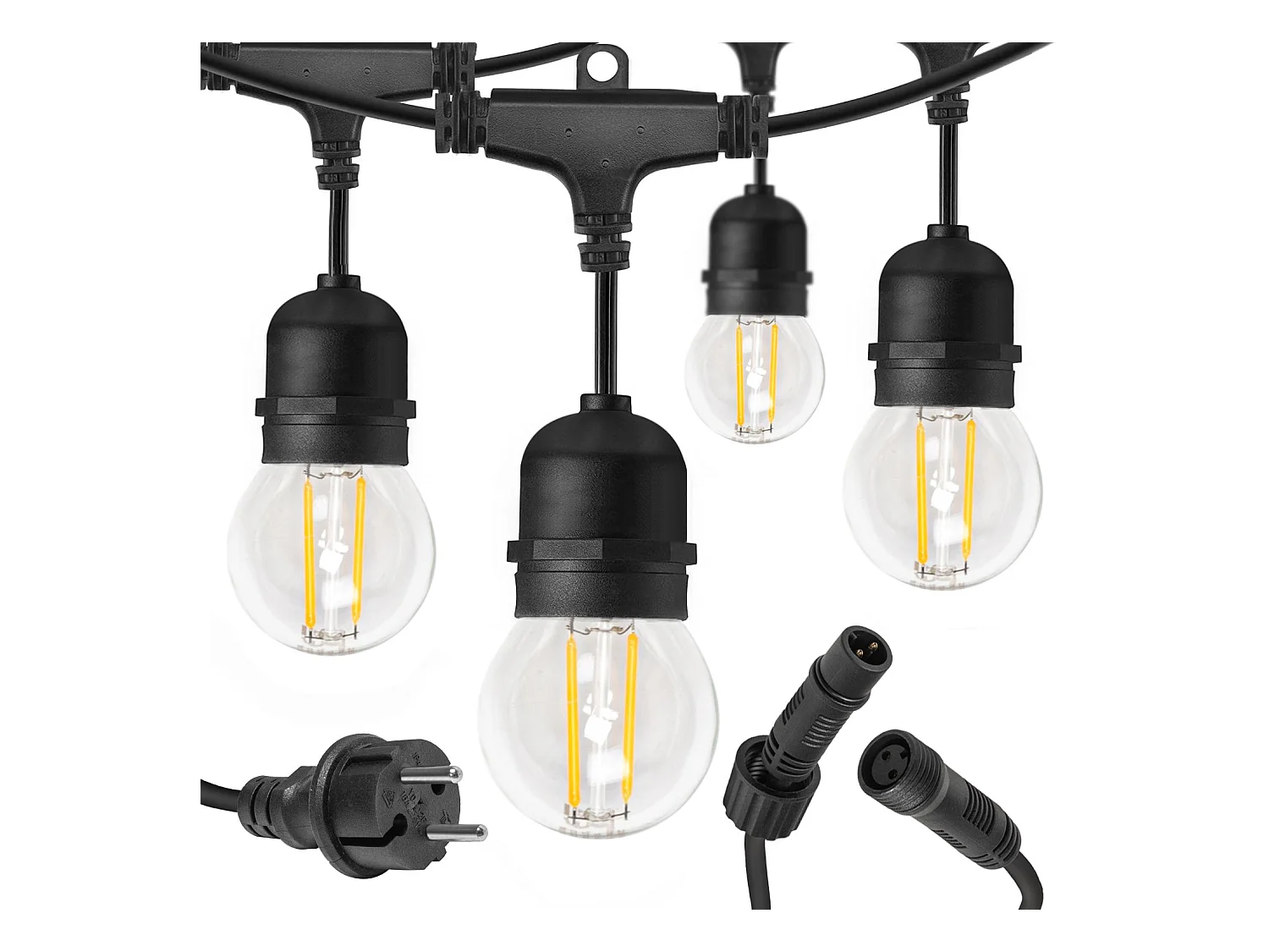 Candeeiro Suspenso Toolight Woj+14342 Black
