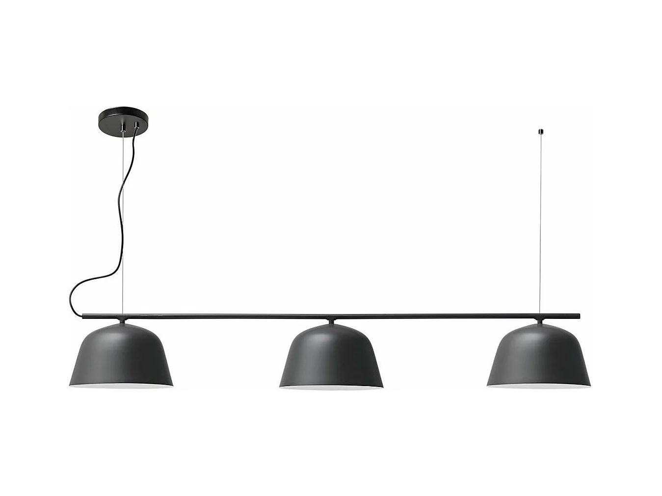 Hängelampe Toolight App1478-3Cp Black